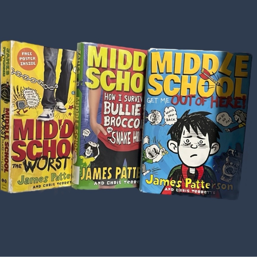 Middle School Book Set by James Patterson